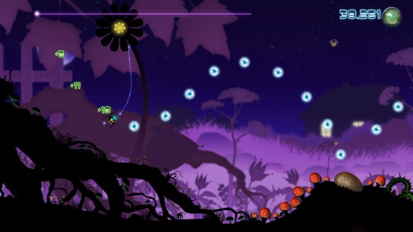 Игра Alien Spidy, скриншот