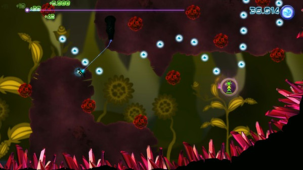 Игра Alien Spidy, скриншот