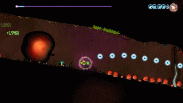 Игра Alien Spidy, скриншот