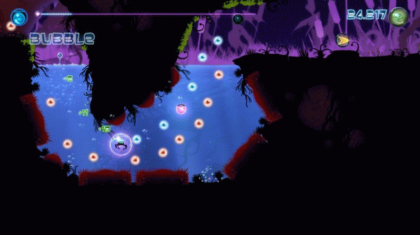 Игра Alien Spidy, скриншот