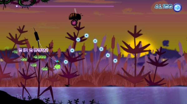 Игра Alien Spidy, скриншот