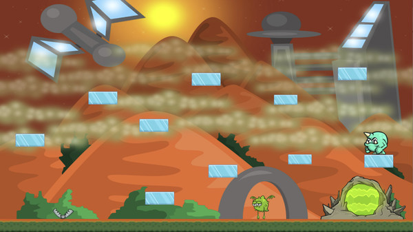Игра Alien X, скриншот