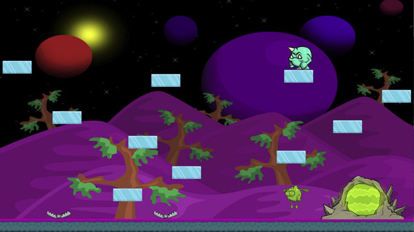 Игра Alien X, скриншот