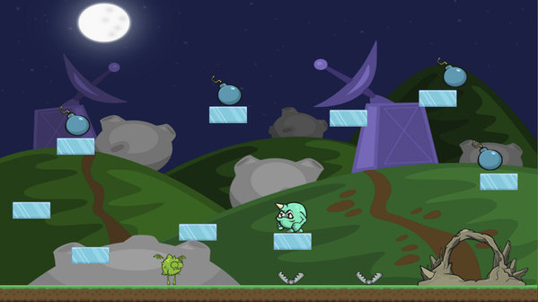 Игра Alien X, скриншот