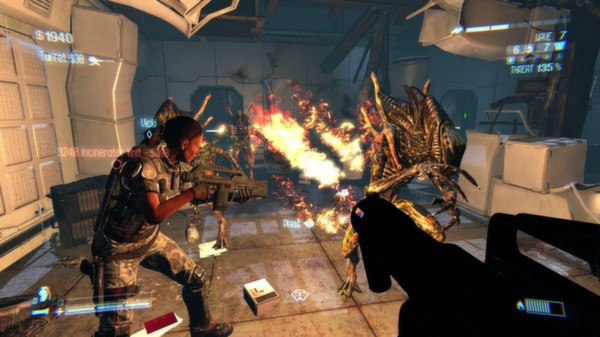 Игра Aliens: Colonial Marines - Bug Hunt DLC, скриншот