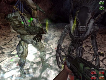 Игра Aliens versus Predator Classic 2000, скриншот