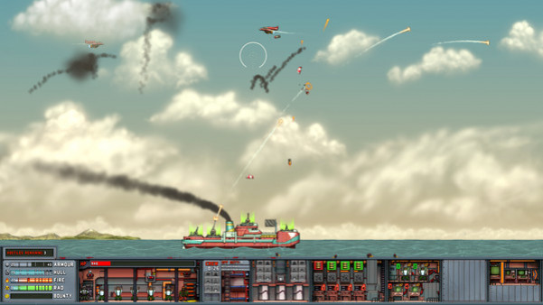 Игра All Guns On Deck, скриншот