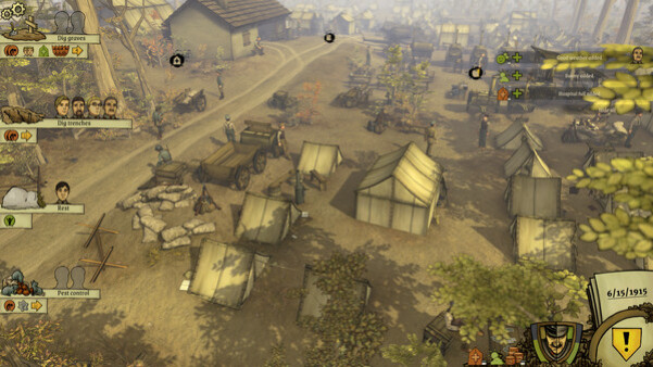 Игра All Quiet in the Trenches, скриншот