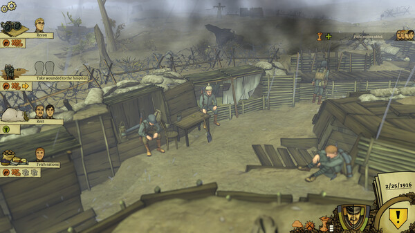 Игра All Quiet in the Trenches, скриншот