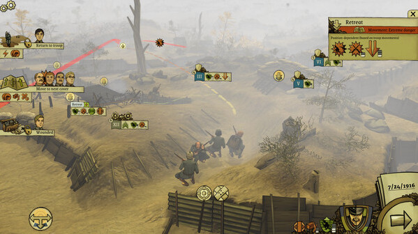 Игра All Quiet in the Trenches, скриншот