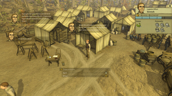 Игра All Quiet in the Trenches, скриншот