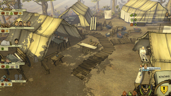 Игра All Quiet in the Trenches, скриншот