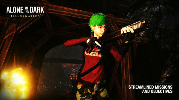 Игра Alone in the Dark: Illumination, скриншот