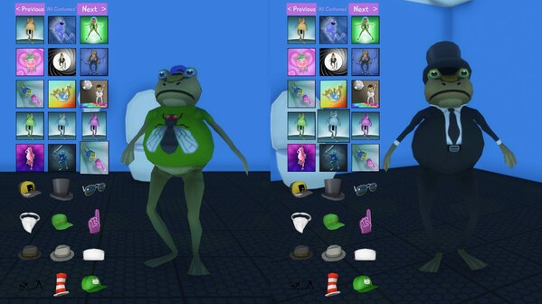 Игра Amazing Frog?, скриншот