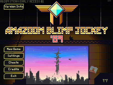Игра Amazoom Blimp Jockey '69, скриншот
