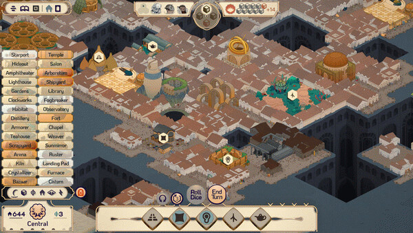 Игра Amberspire, скриншот