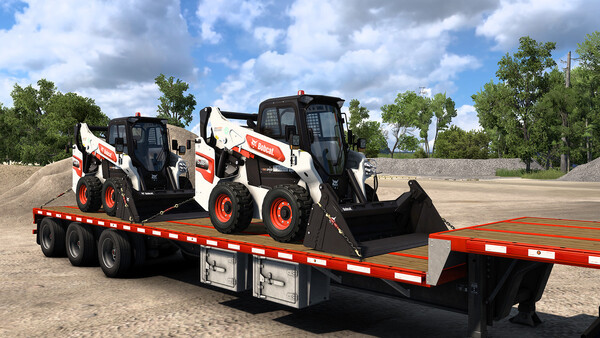 Игра American Truck Simulator - Bobcat Cargo Pack, скриншот