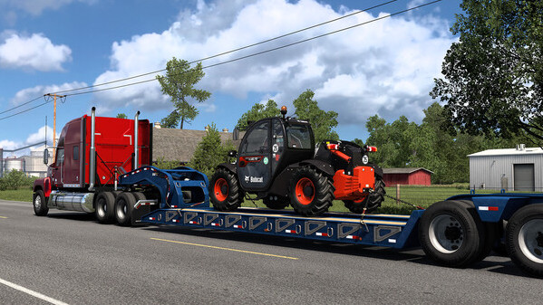 Игра American Truck Simulator - Bobcat Cargo Pack, скриншот