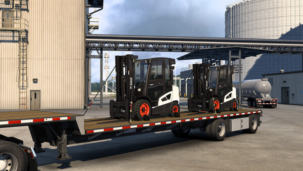 Игра American Truck Simulator - Bobcat Cargo Pack, скриншот