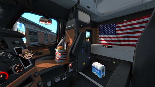 Игра American Truck Simulator - Cabin Accessories, скриншот