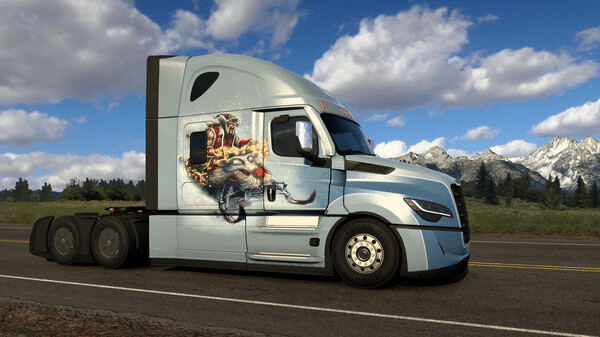 Игра American Truck Simulator - Christmas Paint Jobs Pack, скриншот