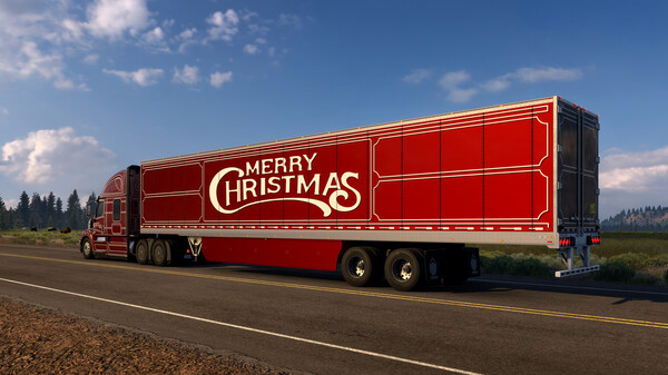 Игра American Truck Simulator - Christmas Paint Jobs Pack, скриншот