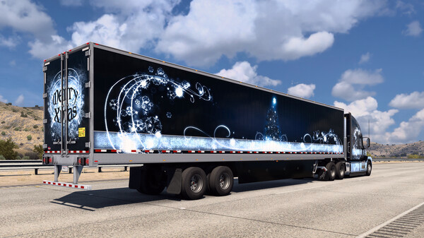 Игра American Truck Simulator - Christmas Paint Jobs Pack, скриншот