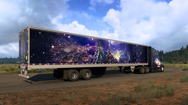 Игра American Truck Simulator - Christmas Paint Jobs Pack, скриншот