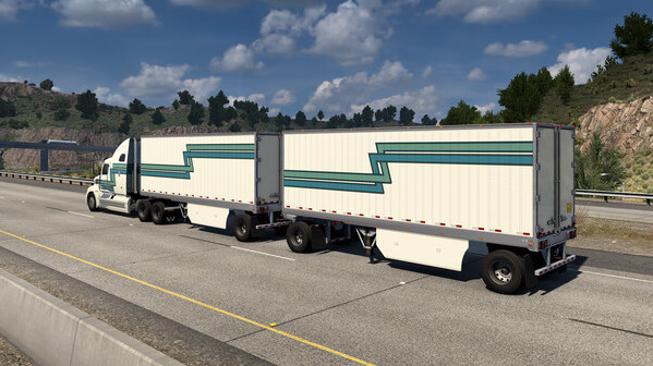 Игра American Truck Simulator - Classic Stripes Paint Jobs Pack, скриншот