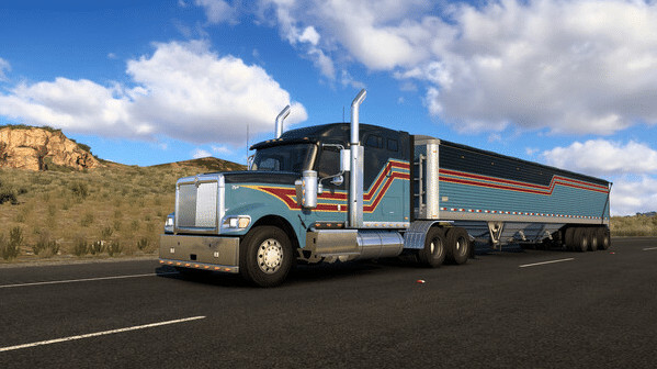 Игра American Truck Simulator - Classic Stripes Paint Jobs Pack, скриншот