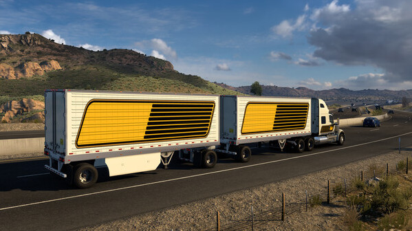 Игра American Truck Simulator - Classic Stripes Paint Jobs Pack, скриншот