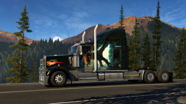 Игра American Truck Simulator - Dragon Truck Design Pack, скриншот