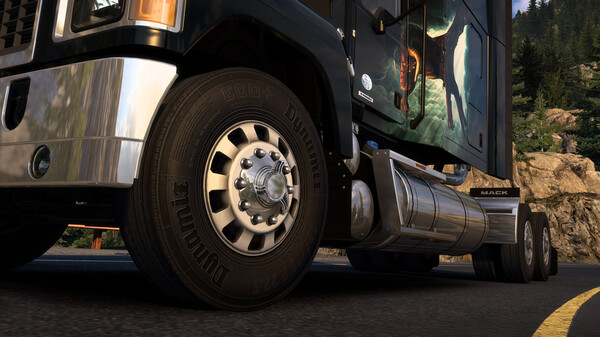 Игра American Truck Simulator - Dragon Truck Design Pack, скриншот