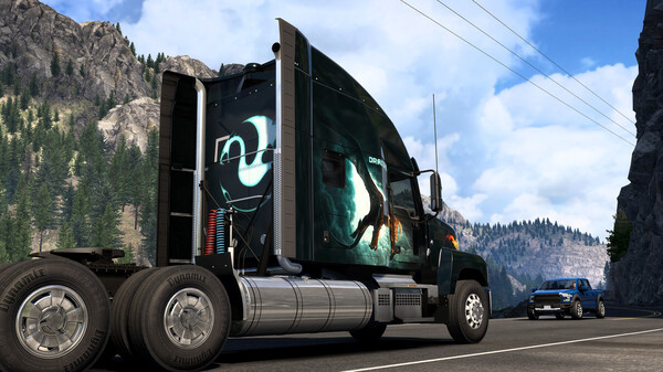 Игра American Truck Simulator - Dragon Truck Design Pack, скриншот