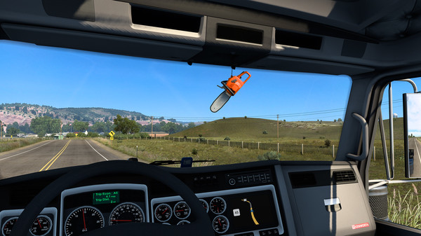 Игра American Truck Simulator - Forest Machinery, скриншот