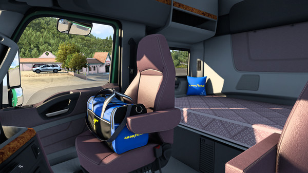 Игра American Truck Simulator - Goodyear Tires Pack, скриншот