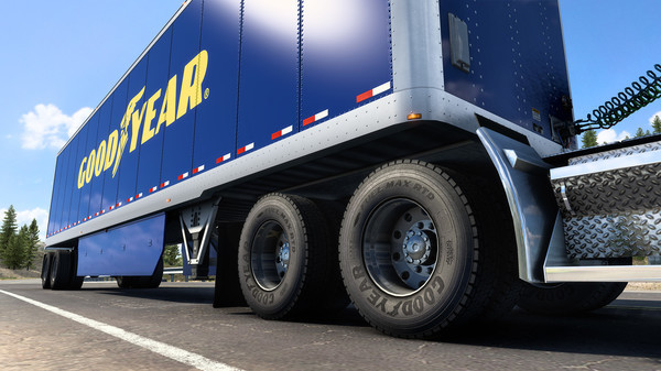 Игра American Truck Simulator - Goodyear Tires Pack, скриншот