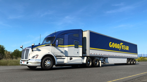 Игра American Truck Simulator - Goodyear Tires Pack, скриншот