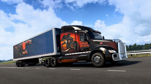 Игра American Truck Simulator - Halloween Paint Jobs Pack, скриншот