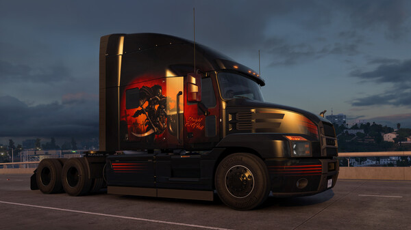 Игра American Truck Simulator - Halloween Paint Jobs Pack, скриншот