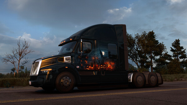 Игра American Truck Simulator - Halloween Paint Jobs Pack, скриншот