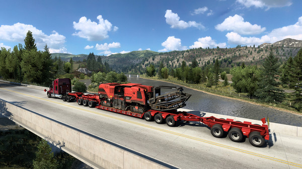 Игра American Truck Simulator - Heavy Cargo Pack, скриншот