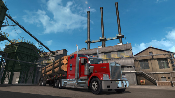 Игра American Truck Simulator - Oregon, скриншот
