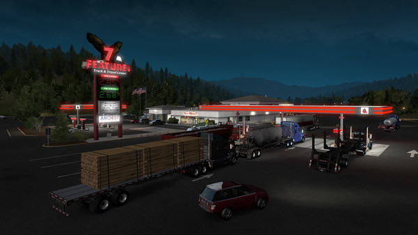 Игра American Truck Simulator - Oregon, скриншот
