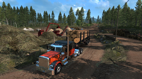 Игра American Truck Simulator - Oregon, скриншот