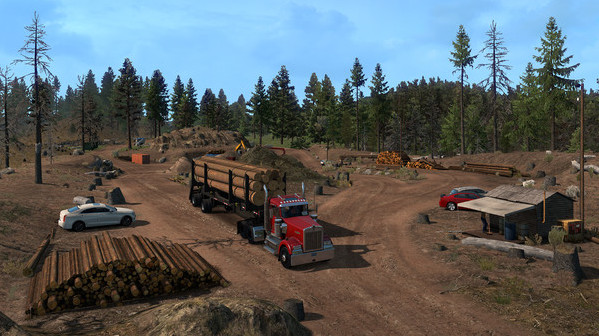 Игра American Truck Simulator - Oregon, скриншот