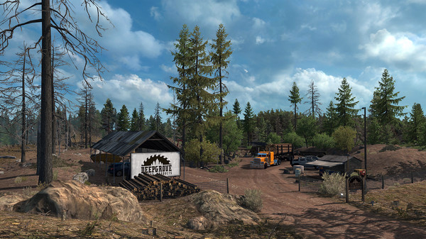 Игра American Truck Simulator - Oregon, скриншот