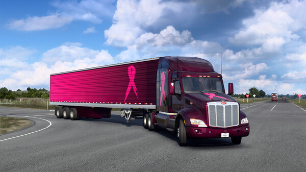 Игра American Truck Simulator - Pink Ribbon Charity Pack, скриншот