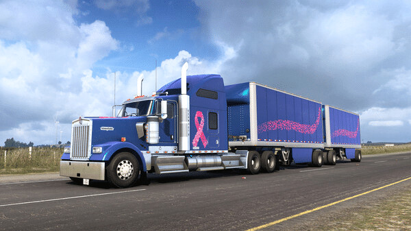 Игра American Truck Simulator - Pink Ribbon Charity Pack, скриншот