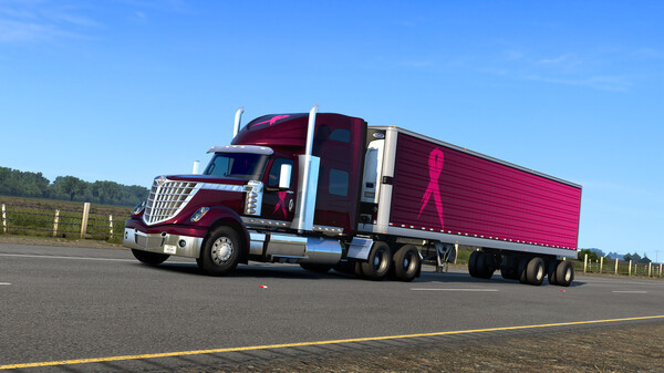 Игра American Truck Simulator - Pink Ribbon Charity Pack, скриншот